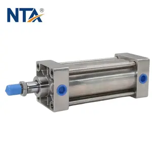 High Quality Tie Rod Repairable Stable Pneumatic Air Cylinders Chemical Food And Beverage Equipments