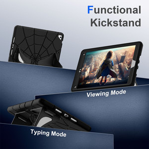 Funda Protectora Resistente a Impactos para iPad 5ª y 6ª Generación 9.7 Air <span class=keywords><strong>2</strong></span> <span class=keywords><strong>Pro</strong></span> 9.7 con Soporte Plegable, Correa para el Hombro, Diseño de Anime para Niños, Resistente - Product Image 3