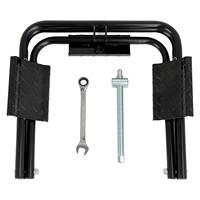 Niveleur de RV, niveleur de pneu de remorque légère pour RV, remorque, camion, nivellement de camping-car, noir