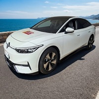 Voiture d'occasion, purement électrique, 5 places, berline ID7, automatique, climatisation, écran tactile LCD, intérieur noir