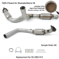 Convertisseur catalytique en forme de Y pour Chevy Silverado Tahoe Suburban GMC Sierra 1500 4.8L 5.3L V8 2009-2013 OE 20851413 15777429