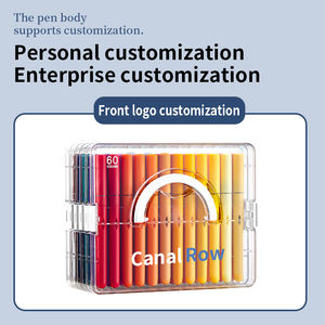 Spidol Lukis Anak Sekolah, Dapat Dicuci, Tinta Banyak, Ujung Lembut, Spidol Akrilik, Batang Warna, Kotak Tumpuk, SD - Product Image 2