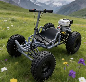 <span class=keywords><strong>Kart</strong></span> Fuoristrada a Catena Dilu DLK05 a 2 Tempi per Adulti, Uso su Tutti i Terreni, Motore 90cc/110/212cc, Capacità di Carico 200kg - Product Image 5