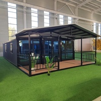 Maison préfabriquée mobile légère standard Maisons extensibles de conteneur de construction rapide pour la chambre à coucher