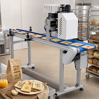 Imprimante alimentaire industrielle Faith pour l'impression par lots de motifs sur pâtisseries, biscuits et gâteaux