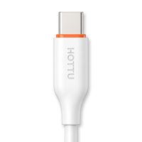 Câble USB-C vers USB-C blanc pour smartphone, tablette, ordinateur portable, voiture, maison, bureau, voyage