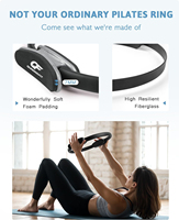 Anillo de Pilates con Logotipo Personalizado, Anillo de Pilates Superior Irrompible, Nuevo Anillo de Pilates para Yoga, Entrenamiento de Fuerza, Ejercicios de Estiramiento