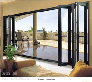 Portes pliantes gauche-droite faciles à ouvrir, idéales pour les magasins en face de la rue, les laveries automobiles et les portes de <span class=keywords><strong>garage</strong></span> sécurisées. - Product Image 6