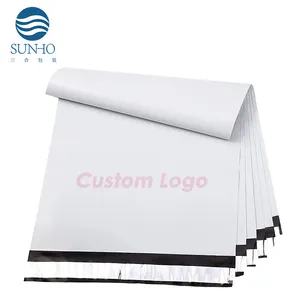 Hoge Kwaliteit Kleine Zakelijke Benodigdheden Express Bag Custom Logo Recyclebare Print Mailing Winkel Verzending Verpakking Plastic Zakken