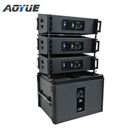 Enceinte active professionnelle KA210, 2 voies, double 10 pouces, sonorisation active, enceinte line array alimentée