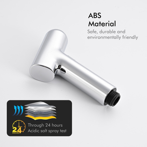 New Fashion Bathroom <strong>ABS</strong> Handheld Bidet Sprayer <strong>Woman</strong> Chrome Douche Spray WC Toilet <strong>Shattaf</strong> - Product Image 2