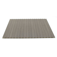 Nouvelle arrivée Panneau de cloison murale en bambou Revêtement en bois Panneau mural cannelé en bois composite Panneau mural ondulé 3d