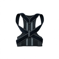 Correcteur de posture dorsal réglable pour hommes et femmes, soutien dorsal respirant en maille, soulage la fatigue des épaules, du cou et du dos