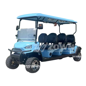 Voiturette de golf vintage 4 places pour parcs et attractions touristiques - Product Image 2