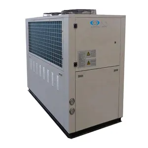 3HP Industrial Water Chiller 2.5 Ton Air-Cooled with Pump Motor PLC Engine Gear New Condition for Manufacturing Plant