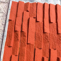 Nouveauté : Panneaux muraux 3D modernes en faux pierre, revêtements de colonnes en PU, écologiques, pour la décoration des bâtiments dans les hôtels et les villas