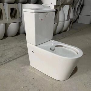 WC suspendu BATH Modèle 2061 en céramique, blanc moderne, sanitaires modernes - Product Image 2