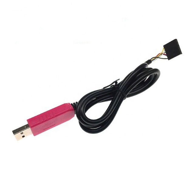 CP2102 flashing cable USB to TTL download line RS232 serial port module with CTS RTS 6PIN