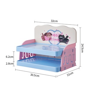 Mesa de Comedor Ajustable Antivuelco para Mascotas - Soporte para Tazones de Perros Pequeños y Gatos - Product Image 2