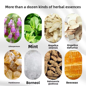 Crème hydratante aux herbes fraîches, pommade anti-démangeaisons naturelle <span class=keywords><strong>à</strong></span> base de plantes, apaisement quotidien de la peau - Product Image 3