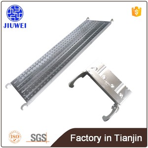 Sàn thép mạ kẽm nhúng nóng cho ringlock và khung giàn giáo với móc khóa an toàn-Ván giàn giáo - Product Image 2