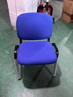 Chaises de laboratoire scolaires, chaises de bureau en métal, mobilier scolaire, chaises d'étudiant avec coussin moelleux