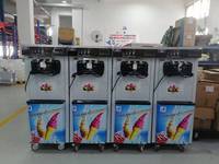 Machine à glace molle professionnelle commerciale à économie d'énergie Binghe - Faible bruit, compatible fruits/lait/maïs/eau 220V/110V