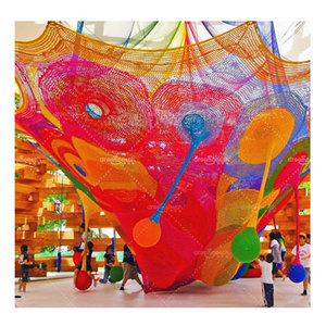 Trẻ Em Hấp Dẫn Thương Mại Sân Chơi Trong Nhà Thiết Bị Trẻ Em Sân Chơi Trong Nhà Spider Web Climbing Net - Product Image 4