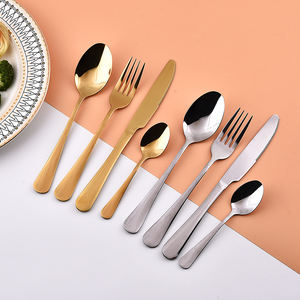 Fourniture directe en acier inoxydable fête <span class=keywords><strong>couverts</strong></span> ensemble boîte de rangement porte-bonheur comprenant 24 pièces cuillère fourchette dîner couteaux pour cadeaux d'affaires - Product Image 5