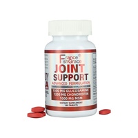 Comprimés de Glucosamine Premium 1500mg, Chondroïtine 1200mg, MSM 1000mg pour la Force Articulaire