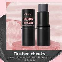 Stick de maquillage multi-usage, fard à paupières, gloss à lèvres, blush, stick de blush crème 3 en 1