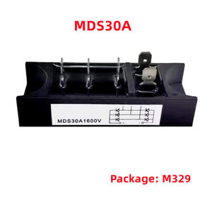 Redresseur à diodes en pont triphasé MDS30A MDS40A MDS50A 1600V MDS30-16 Redresseur à diodes en pont AC/DC - Product Image 4