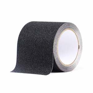 <span class=keywords><strong>Ruban</strong></span> de guidon de vélo d'extérieur noir et jaune antidérapant en PVC pour marches d'<span class=keywords><strong>escalier</strong></span> à risque, usage d'avertissement unilatéral - Product Image 2