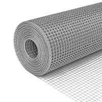 Grillage métallique - Treillis soudé robuste de calibre 19, maille de 1/2 pouce, galvanisé à chaud pour poulailler et clôture de jardin