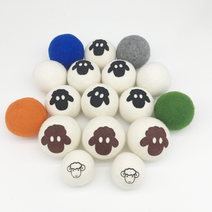 Boules de séchage 100% <span class=keywords><strong>laine</strong></span> - Taille personnalisée et plus de 100 couleurs - Utilisation domestique - Séchage toutes saisons - Product Image 4