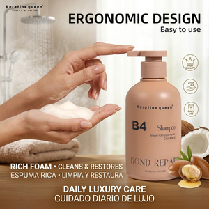 Mascarilla Capilar de Reparación Molecular <span class=keywords><strong>K18</strong></span> con Colágeno y Queratina de 200 ml, Revitaliza la Elasticidad y el Brillo, Reduce la Rotura en un 85% - Product Image 6