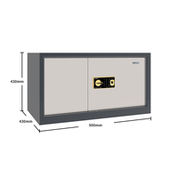 Caja Fuerte Comercial Guub V7 Nueva a Bajo Precio, Cerradura Digital Electrónica Segura, Acero Laminado en Frío de Alta Calidad, Gran Espacio de Almacenamiento, Biométrica