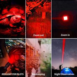<span class=keywords><strong>Lampe</strong></span> torche tactique à lumière <span class=keywords><strong>rouge</strong></span> zoomable Mini Focus 620nm Lanterne LED étanche 3 modes <span class=keywords><strong>Lampe</strong></span> <span class=keywords><strong>de</strong></span> <span class=keywords><strong>poche</strong></span> à piles AA - Product Image 3