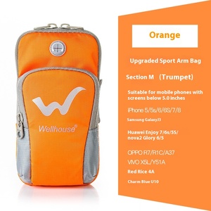 Factory Custom Fashion Sports Jogging Arm Bag for Mobile Phones Clear Apple Huawei Wrist Waist Bag Summer Outdoor <b>Running</b> - Product Image 6