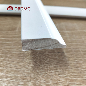 Moulures de plafond et de mur en MDF pré-primées, moulures en bois pour intérieur, quart de <span class=keywords><strong>rond</strong></span> - Product Image 2