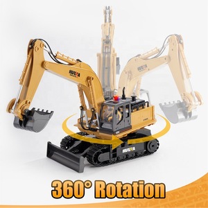 Offre Spéciale HuiNa Toys 1531 11 canaux 2.4G 1/16 RC métal pelle Construction ingénierie modèles d'excavatrice - Product Image 3