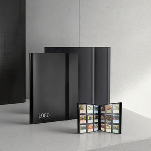 Colorful PP Trading Card <b>Binder</b> Organizer 9 Pocket 360 Slots Album for Sports Poke Mon Yu-gioh Business ID Cards Custom - Product Image 1