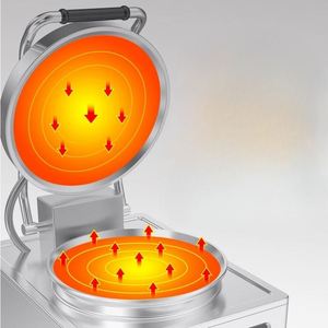 เครื่องทำความร้อนไฟฟ้าอเนกประสงค์ขนาดใหญ่เชิงพาณิชย์ สแตนเลส 0-300 องศา ℃   สเต็ก, พิซซ่า, กระทะทำแพนเค้ก - Product Image 6