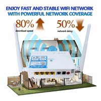 Modem XPON 2GE+2FE+1port USB GPON ONT 2.4G Single Band Bekas Terbaik F663NV9