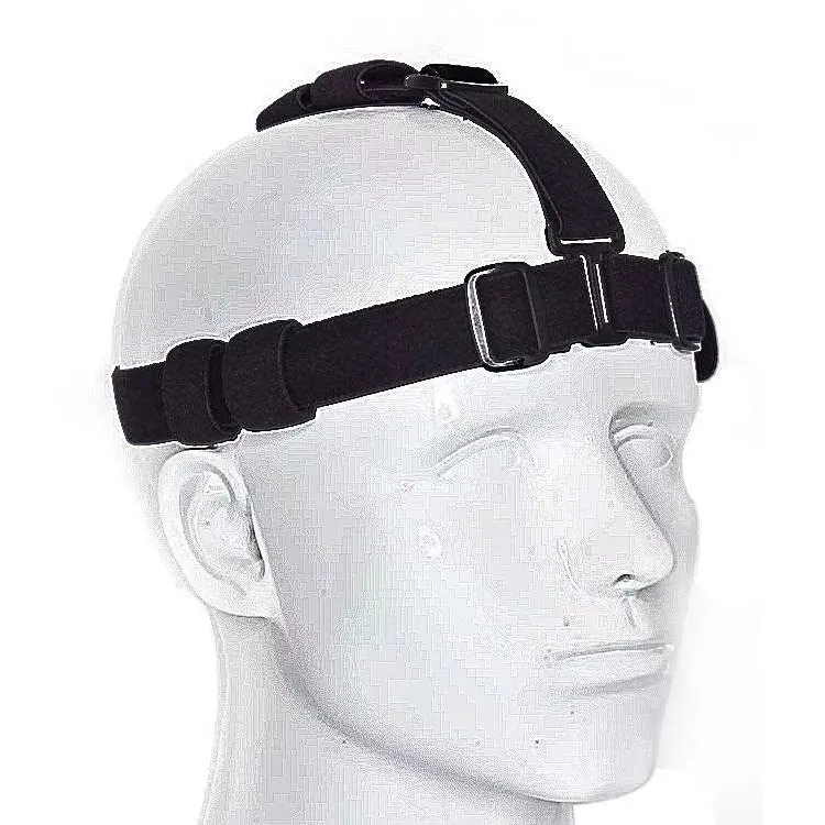 HONGLEXING custom vr head strap LED Light headlamp Coated Elastic band for hiking running