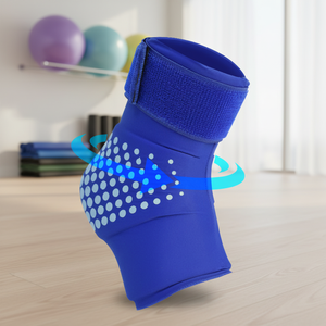 Compresa de Gel 3D Antideslizante <span class=keywords><strong>para</strong></span> Tobillo, Terapia de Frío y Calor, Almohadilla Refrescante <span class=keywords><strong>para</strong></span> Lesiones Deportivas, Color Azul con Cierre de Velcro - Product Image 1