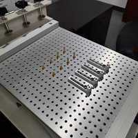 Impresora de plantilla PCB de alta eficiencia, máquina de Sistema Solar de montaje SMD completo/máquina de fabricación de bombillas LED