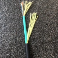 Cable de caída FTTH para exteriores 1 2 4 Core Fibra óptica G657A G652D G657A2 Cable de fibra óptica para comunicación