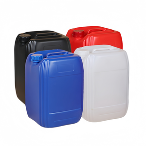 Bidons en plastique de 10 L, blancs, bleus, noirs, de qualité <span class=keywords><strong>alimentaire</strong></span>, pour produits chimiques, conteneurs de stockage pour liquides usagés avec couvercles hermétiques - Product Image 5