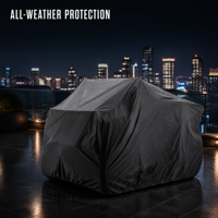 Housse de protection Kaxinfeng pour VTT 210D, thermoréfléchissante, résistante à l'eau, anti-UV et anti-rayures pour buggy des dunes